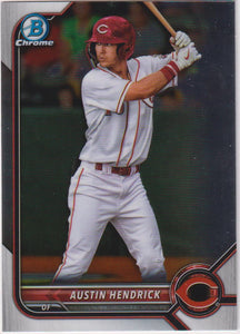 2022 Bowman Draft Baseball Chrome Austin Hendrick #BDC-61