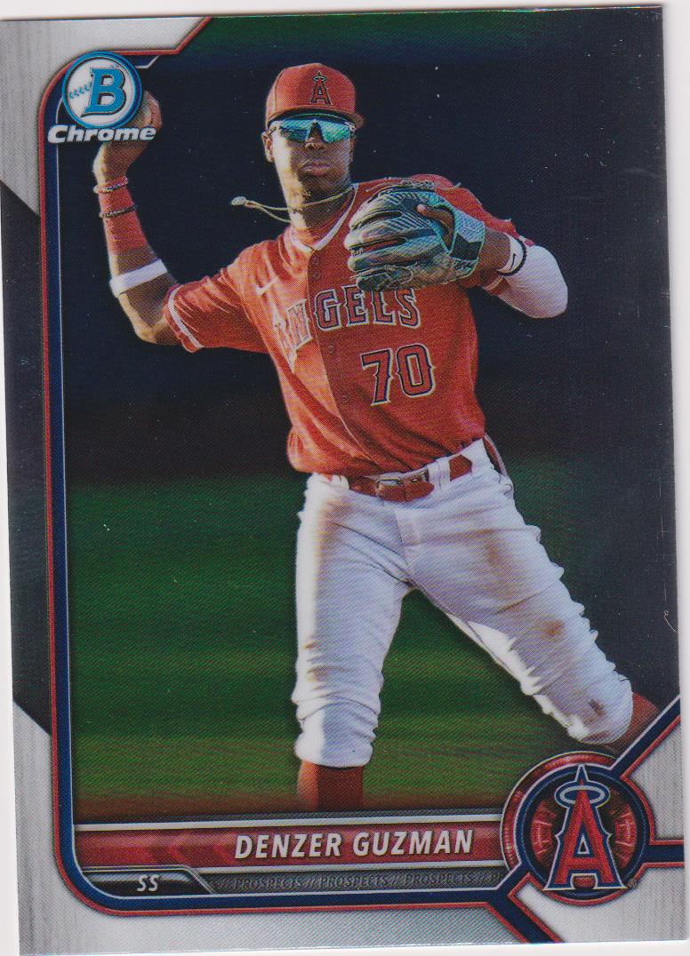 2022 Bowman Draft Baseball Denzer Guzman #BDC-20