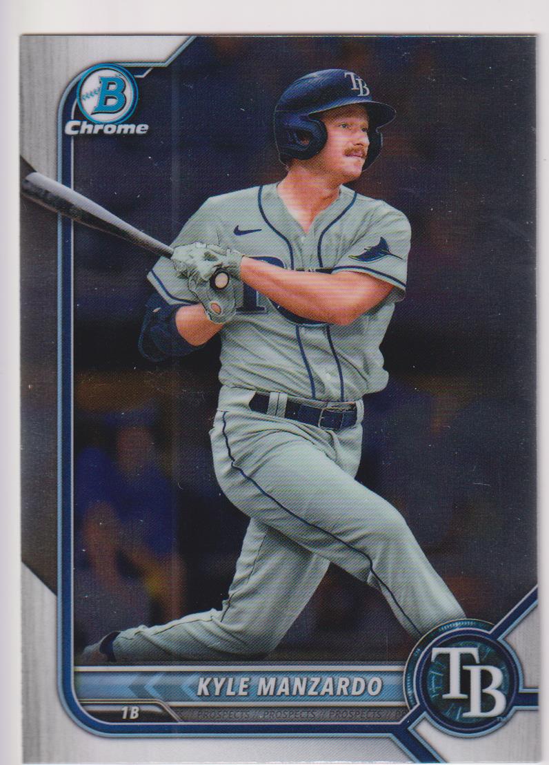 2022 Bowman Draft Baseball Chrome Kyle Manzardo #BDC-105