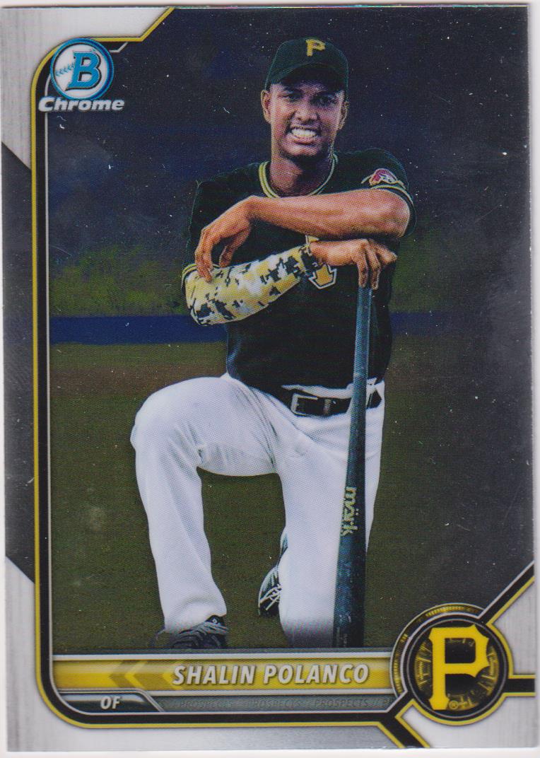2022 Bowman Baseball Chrome Prospects Shalin Polanco #BCP-145