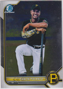 2022 Bowman Baseball Chrome Prospects Shalin Polanco #BCP-145