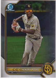 2022 Bowman Draft Baseball Chrome Yendry Rojas #BDC-2