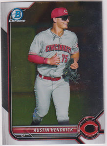 2022 Bowman Baseball Chrome Prospects Austin Hendrick #BCP-33