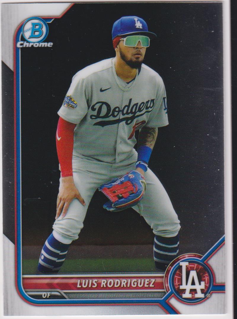 2022 Bowman Baseball Luis Rodriguez #BCP-47