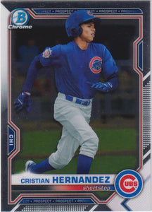 2021 Bowman Draft Baseball Chrome Cristian Hernandez #BDC-193