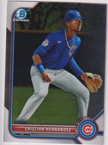 2022 Bowman Baseball Chrome Prospects Cristian Hernandez #BCP-66