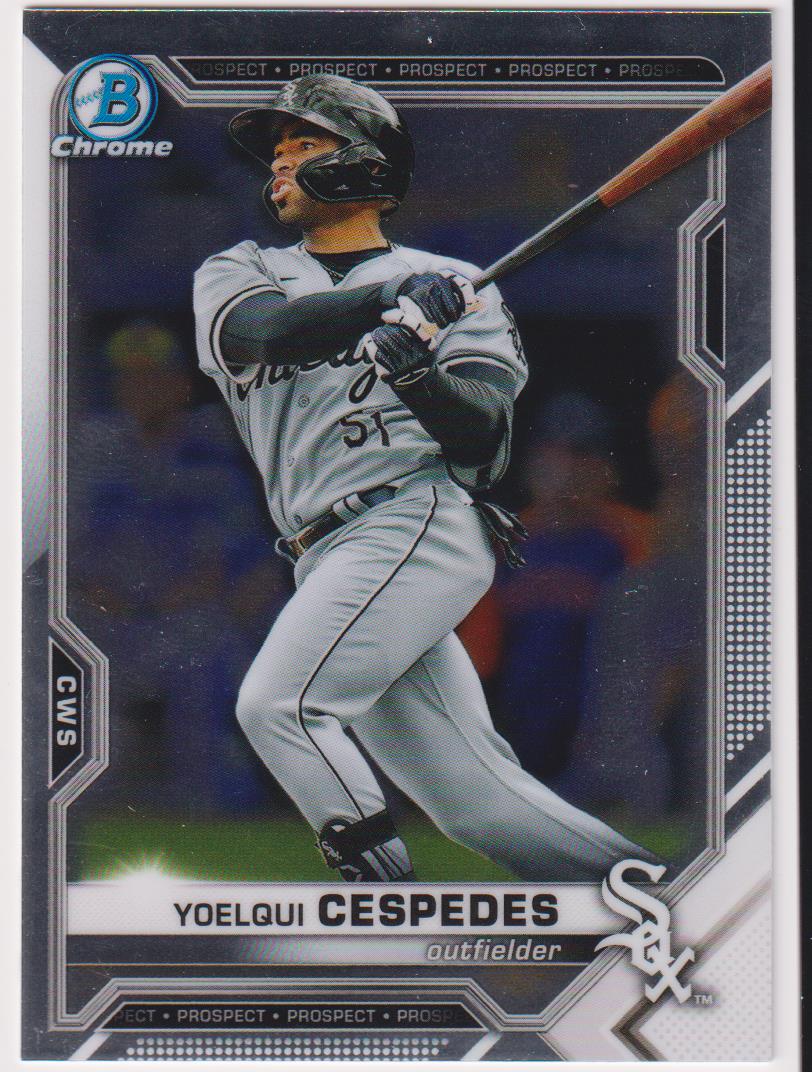 2021 Bowman Draft Baseball Chrome Yoelqui Cespedes #BDC-171