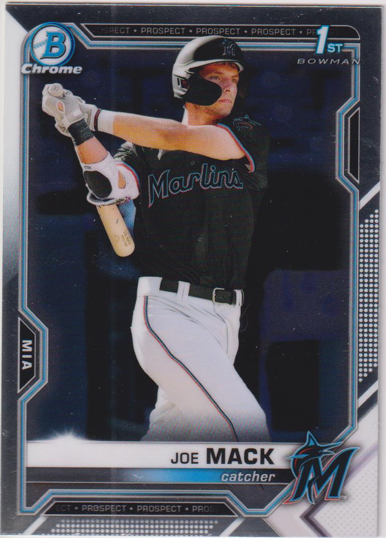 2021 Bowman Draft Baseball Chrome Joe Mack #BDC-159