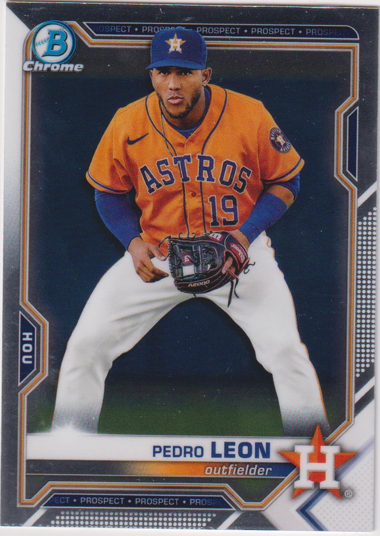 2021 Bowman Draft Baseball Chrome Pedro Leon #BDC-92
