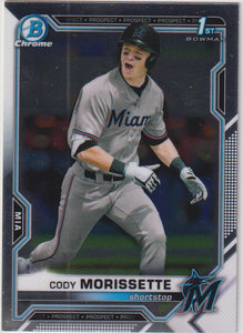 2021 Bowman Draft Baseball Chrome Cody Morissette #BDC-88