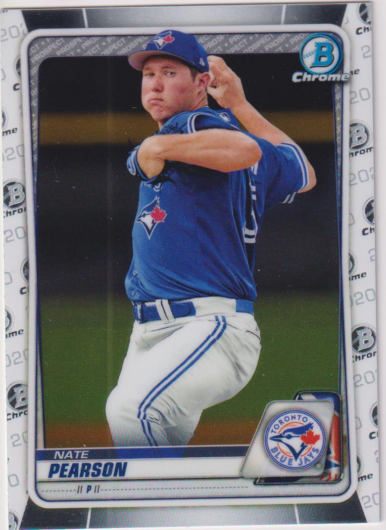 2020 Bowman Baseball Chrome Prospects Nate Pearson #BCP-124