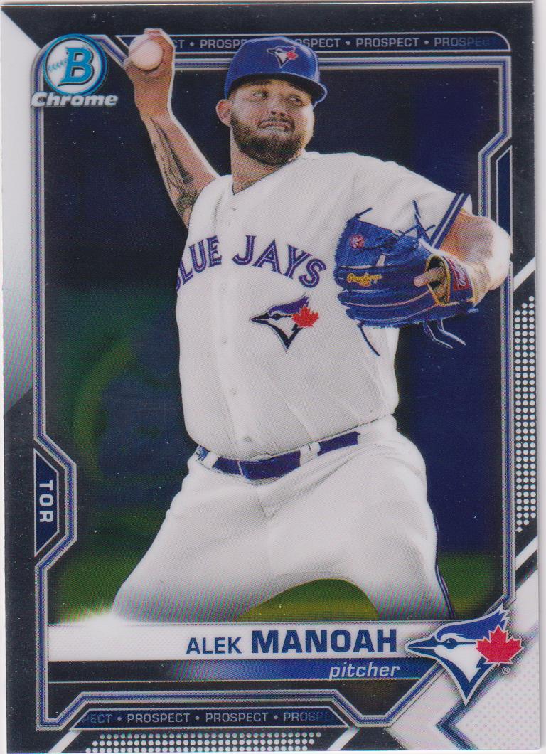 2021 Bowman Baseball Chrome Prospects Alek Manoah #BCP-27