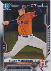 2021 Bowman Draft Baseball Chrome Chayce McDermott #BDC-13