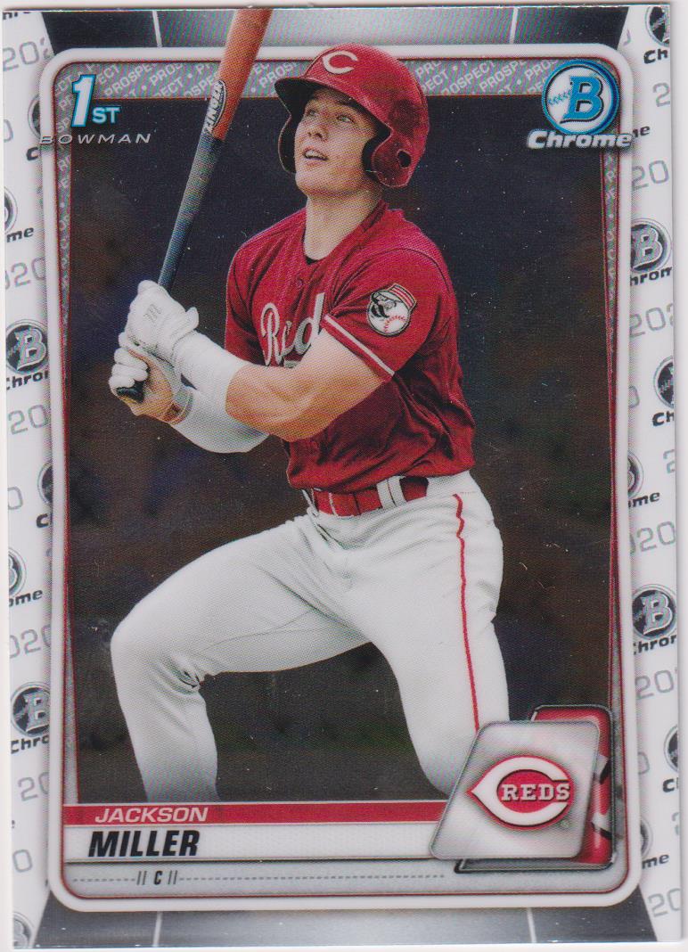 2020 Bowman Draft Baseball Chrome Jackson Miller #BD-116