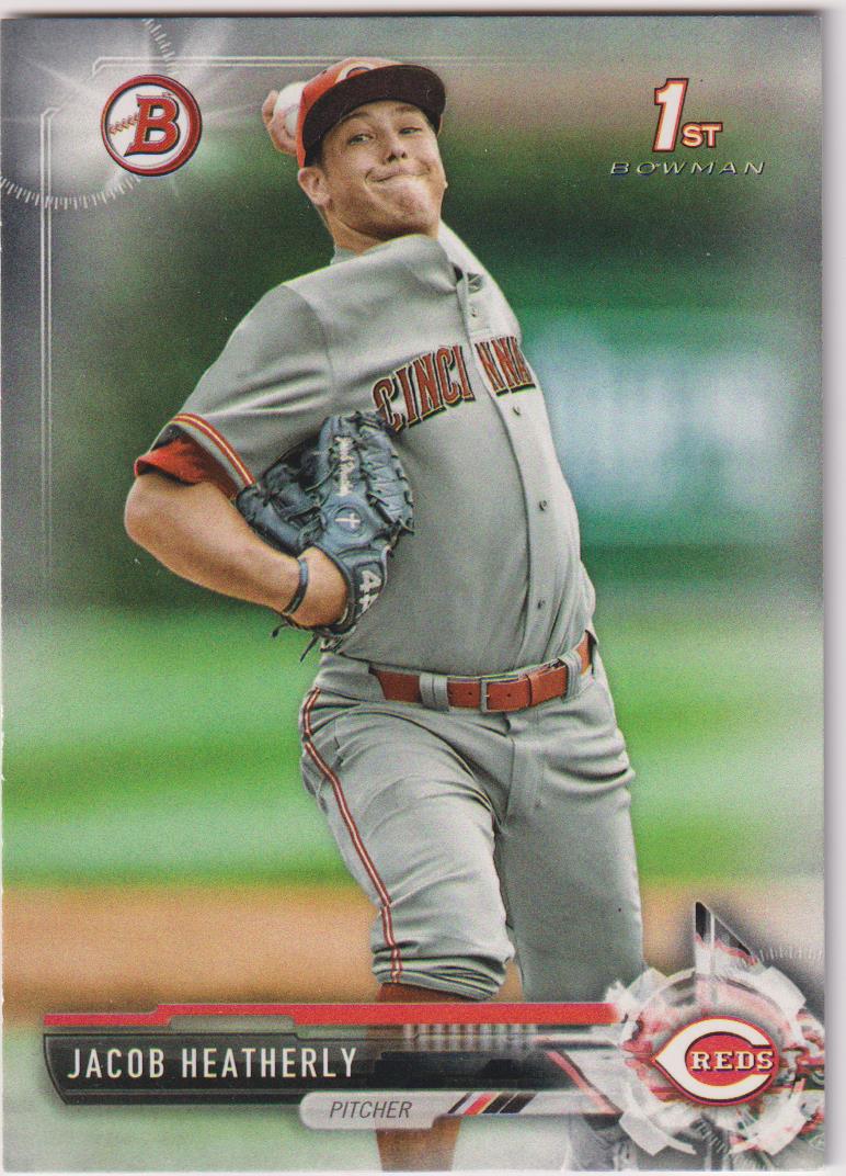 2017 Bowman Draft Baseball Jacob Heatherly #BD-18