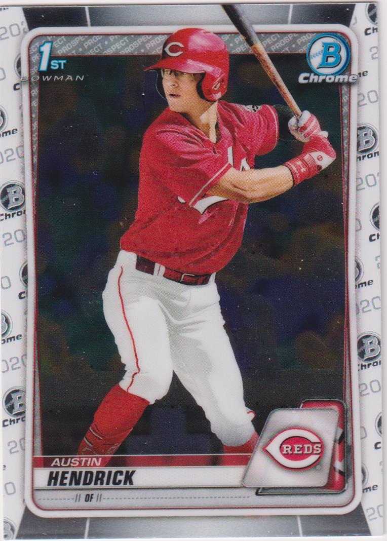 2020 Bowman Draft Baseball Chrome Austin Hendrick #BD-34