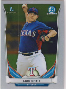 2014 Bowman Draft Baseball Chrome Luis Ortiz #CDP26