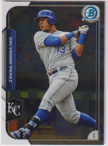 2015 Bowman Chrome Baseball Salvador Perez #148