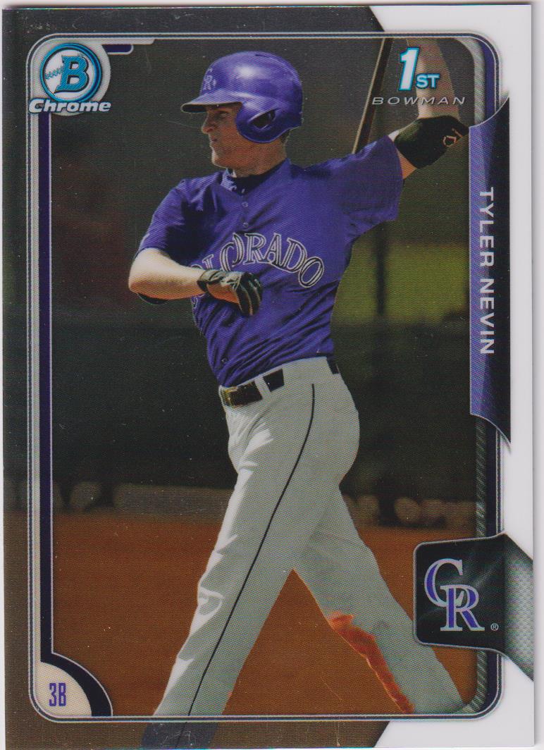 2015 Bowman Draft Baseball Chrome Tyler Nevin #111