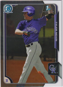 2015 Bowman Draft Baseball Chrome Tyler Nevin #111