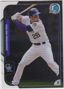 2015 Bowman Chrome Baseball Nolan Arenado #160