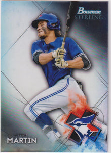 2021 Bowman Sterling Baseball Austin Martin #BSP-50
