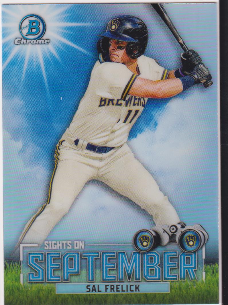 2023 Bowman Baseball Sights on September Sal Frelick #SOS-12