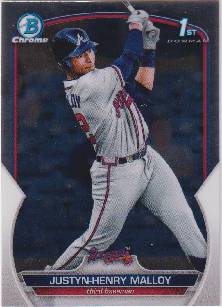 2023 Bowman Baseball Chrome Prospects Justyn-Henry Malloy #BCP-51