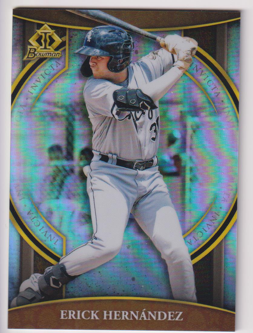 2023 Bowman Baseball Bowman Invicta Erick Hernandez #BI-20