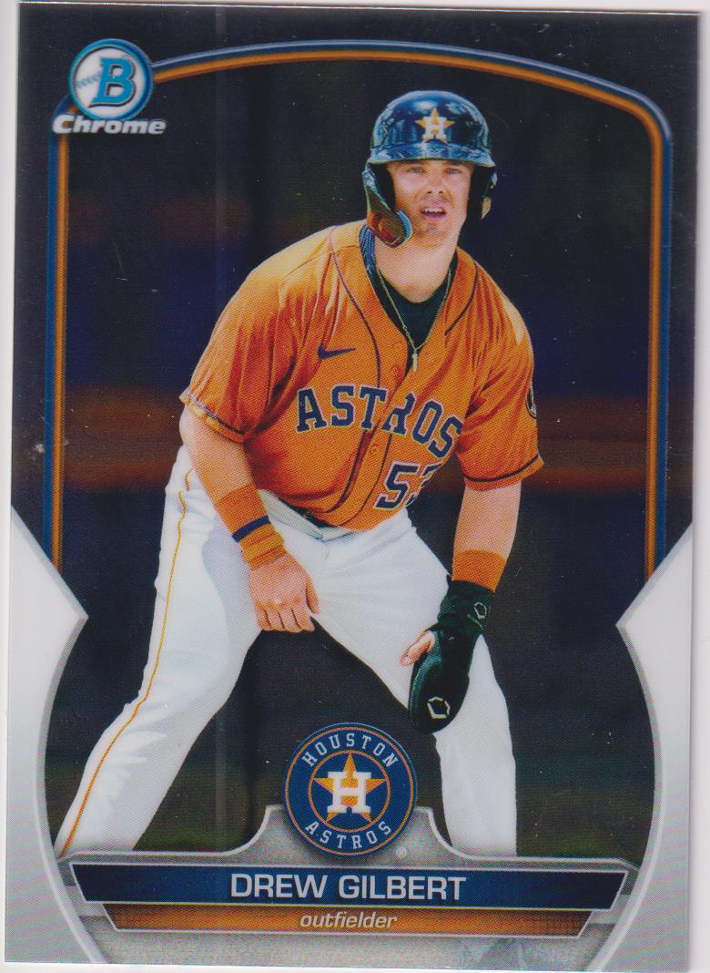 2023 Bowman Baseball Chrome Prospects Drew Gilbert #BCP-16