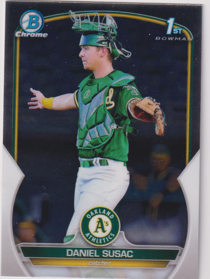 2023 Bowman Baseball Chrome Prospects Daniel Susac #BCP-5