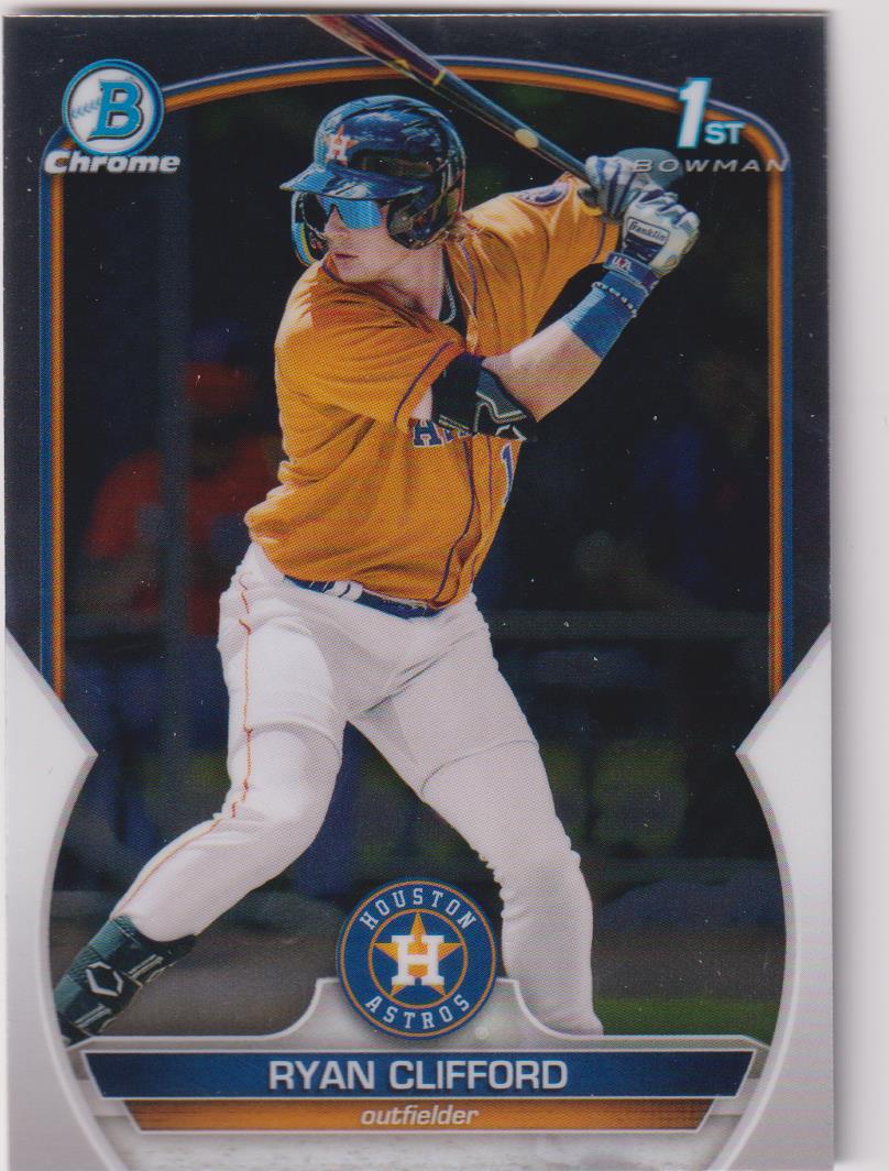 2023 Bowman Baseball Chrome Prospects Ryan Clifford #BCP-10