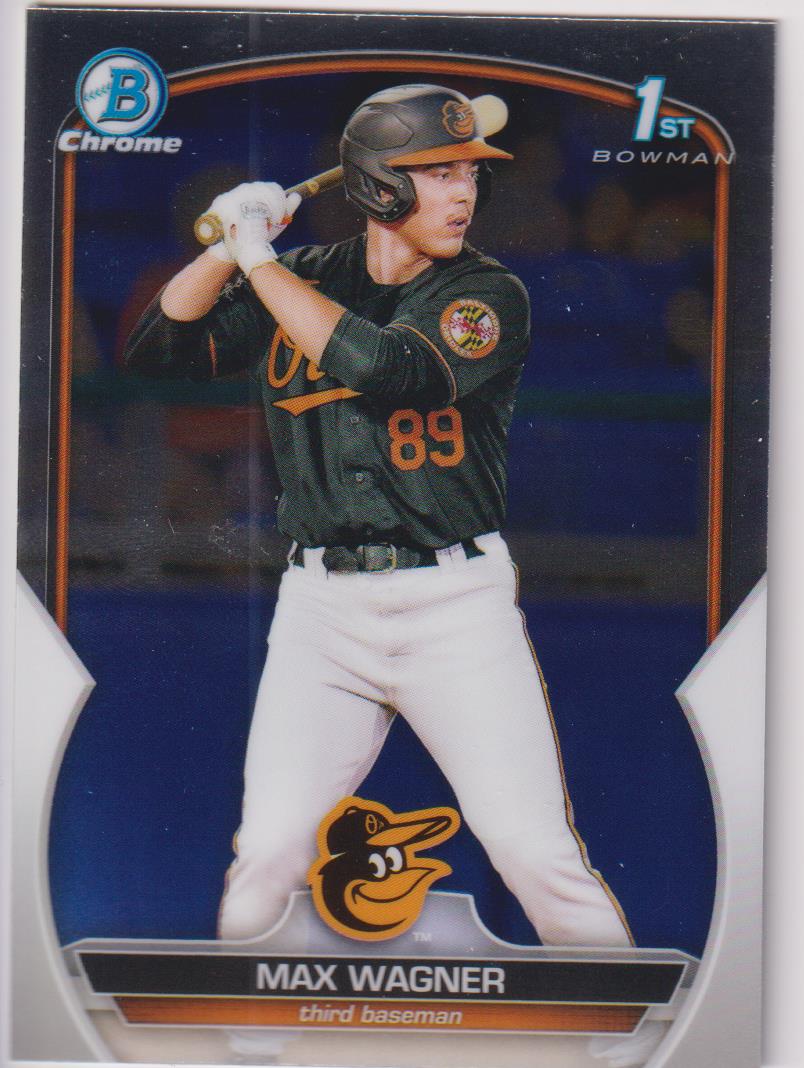 2023 Bowman Baseball Chrome Prospects Max Wagner #BCP-8