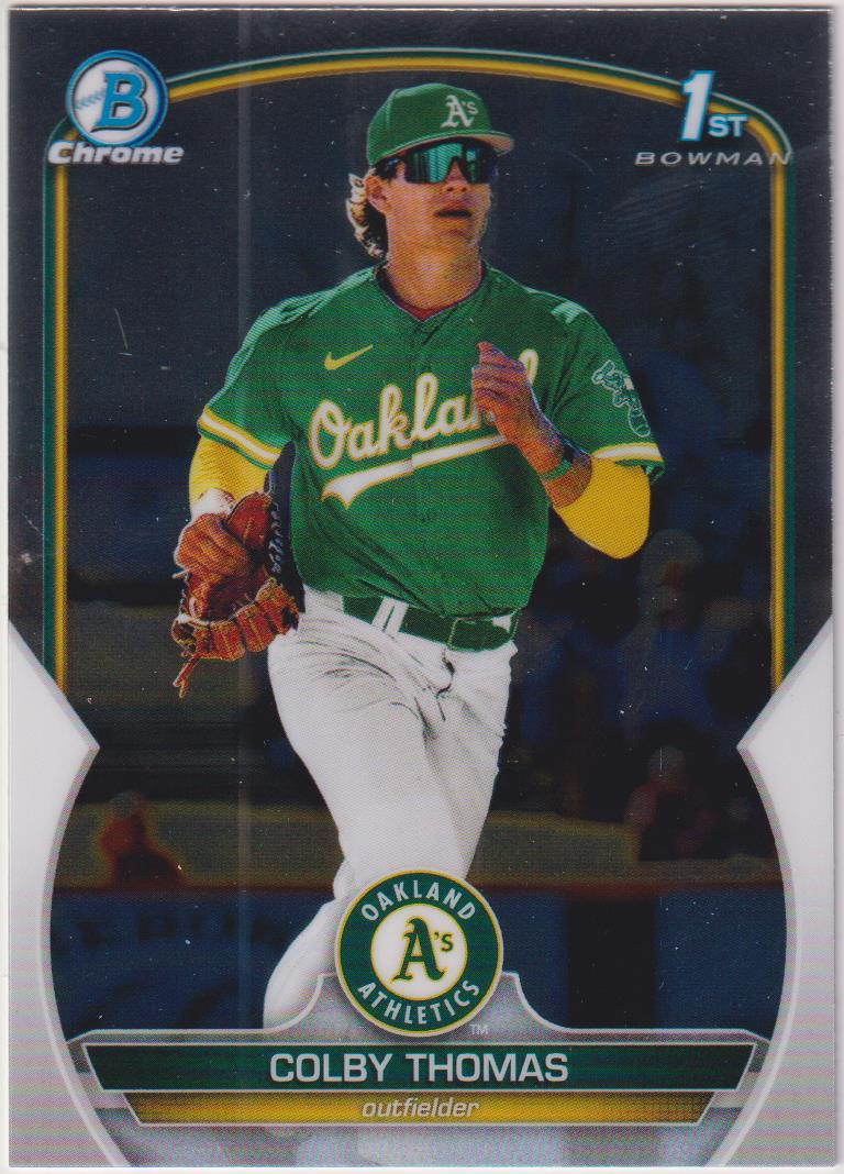 2023 Bowman Baseball Chrome Prospects Colby Thomas #BCP-32