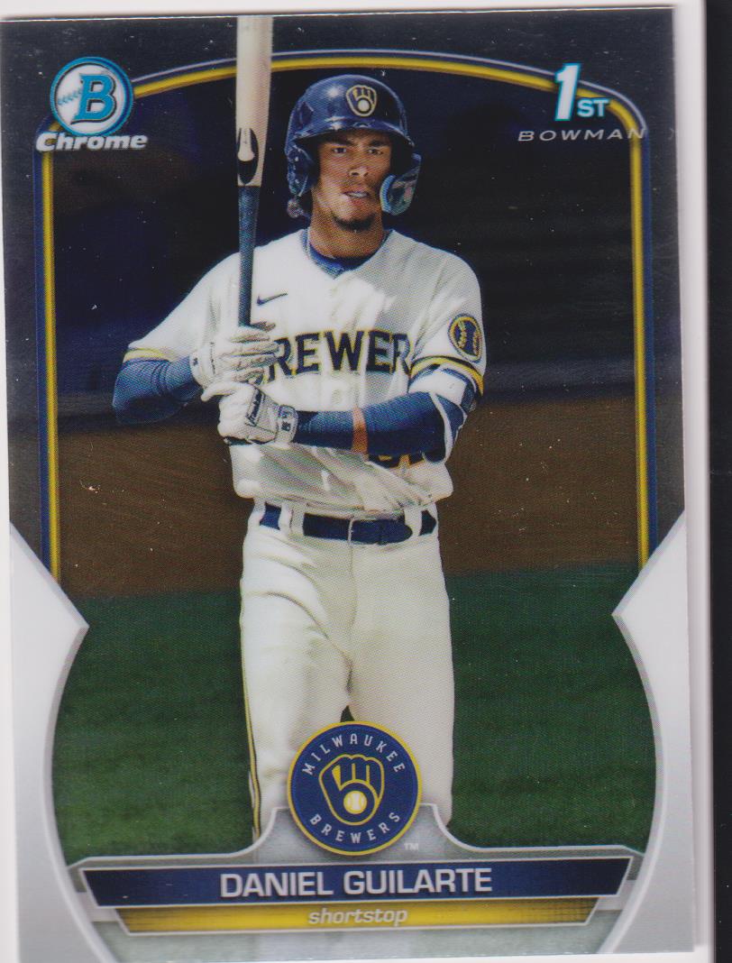 2023 Bowman Baseball Chrome Prospects Daniel Guilarte #BCP-21