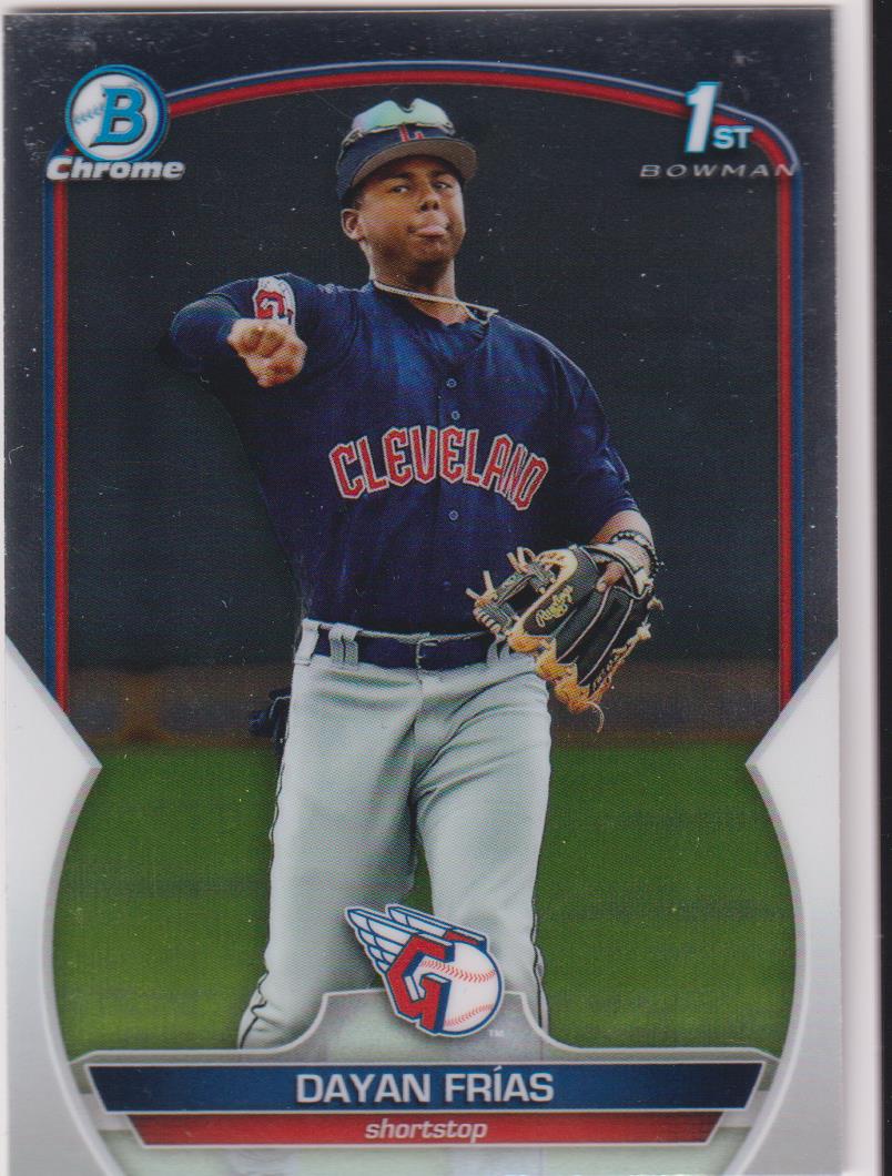 2023 Bowman Baseball Chrome Prospects Dayan Frias #BCP-26