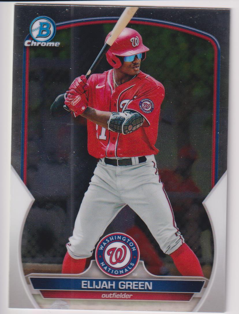 2023 Bowman Baseball Chrome Prospects Elijah Green #BCP-23
