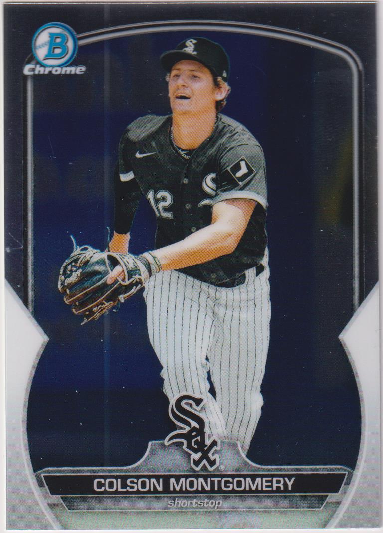 2023 Bowman Baseball Chrome Prospects Colson Montgomery #BCP-48