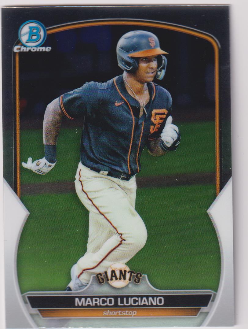 2023 Bowman Baseball Chrome Prospects Marco Luciano #BCP-43