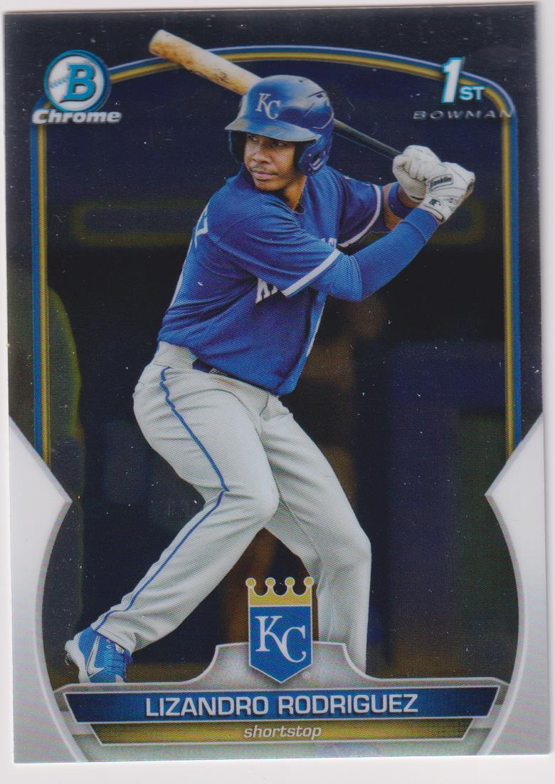 2023 Bowman Baseball Chrome Prospects Lizandro Rodriguez #BCP-47