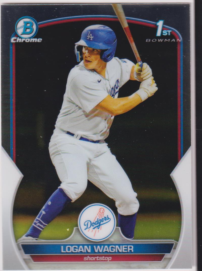 2023 Bowman Baseball Chrome Prospects Logan Wagner #BCP-36