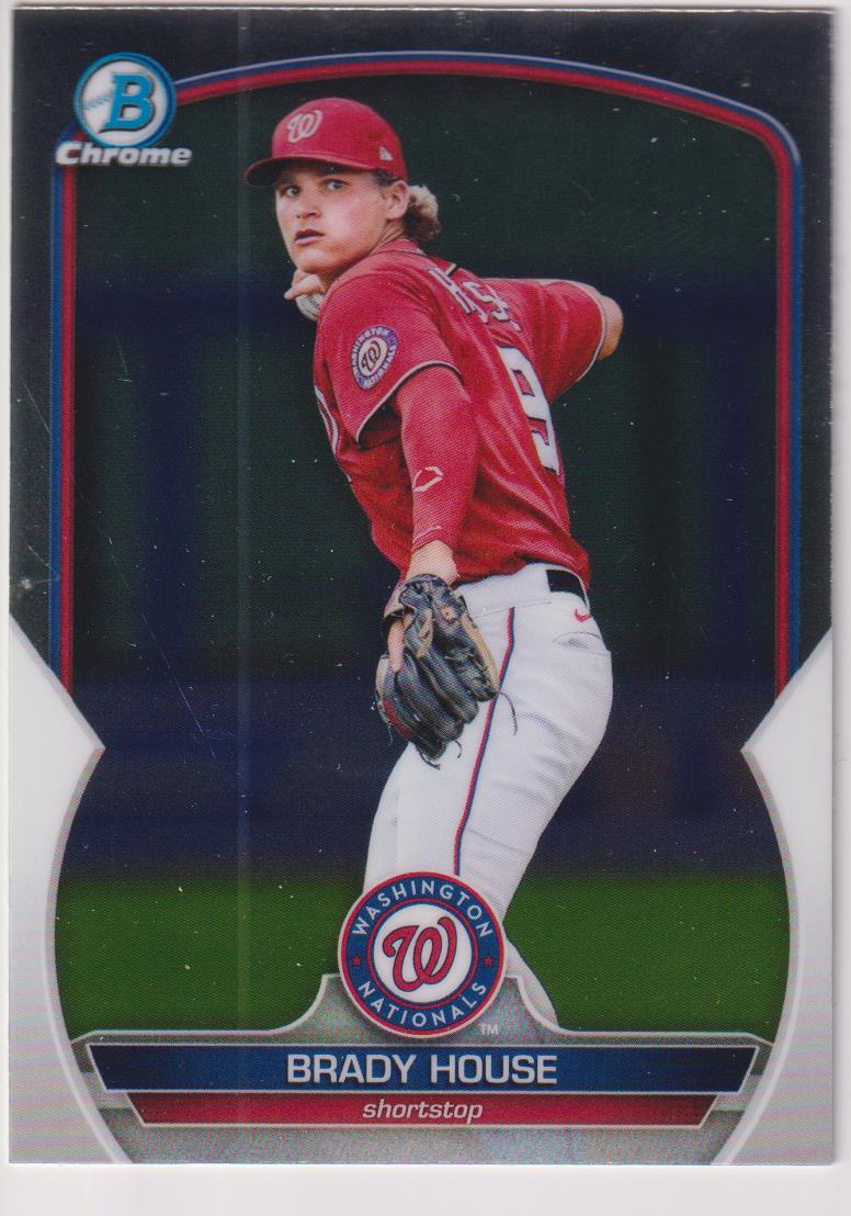 2023 Bowman Baseball Chrome Prospects Brady House #BCP-68