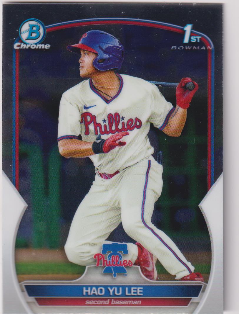 2023 Bowman Baseball Chrome Prospects Hao Yu Lee #BCP-52