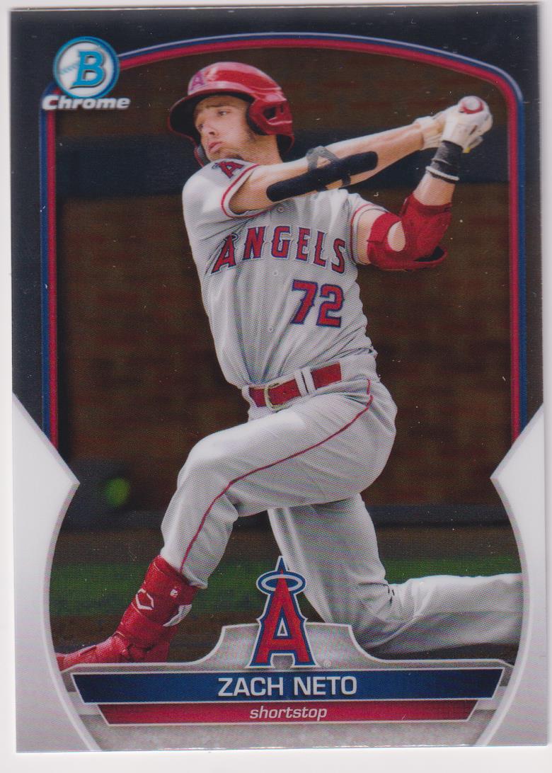 2023 Bowman Baseball Chrome Prospects Zach Neto #BCP-64