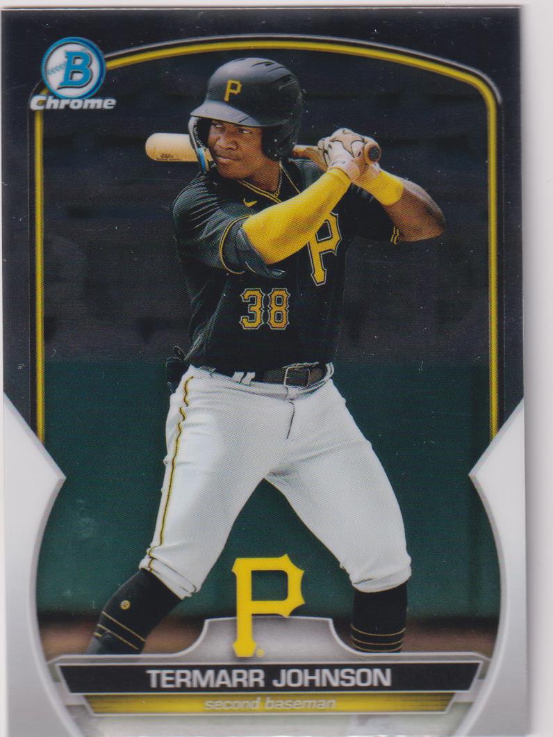 2023 Bowman Baseball Chrome Prospects Termarr Johnson #BCP-88