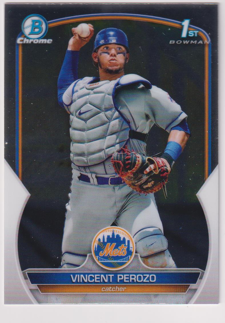 2023 Bowman Baseball Chrome Prospects Vincent Perozo #BCP-102
