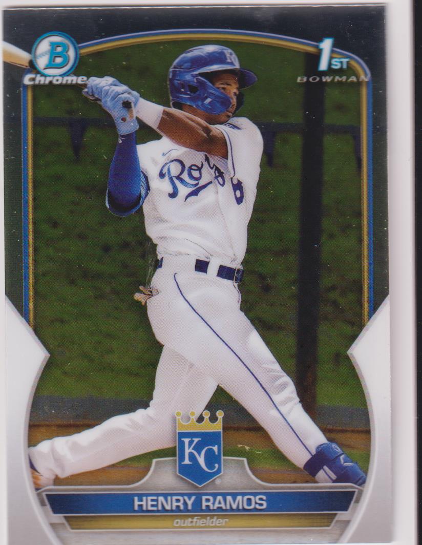2023 Bowman Baseball Chrome Prospects Henry Ramos #BCP-96