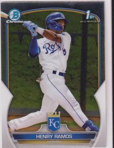 2023 Bowman Baseball Chrome Prospects Henry Ramos #BCP-96