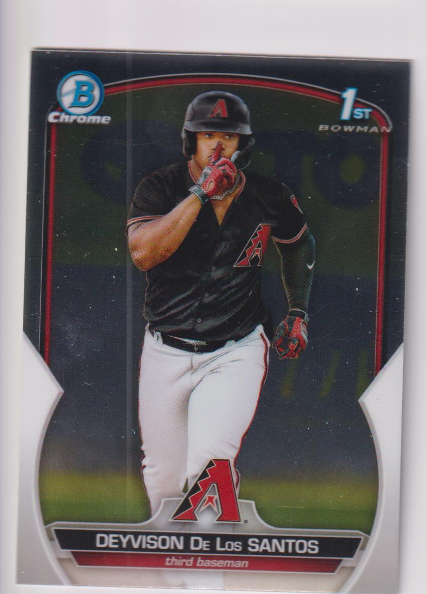 2023 Bowman Baseball Chrome Prospects Deyvison De Los Santos #BCP-116