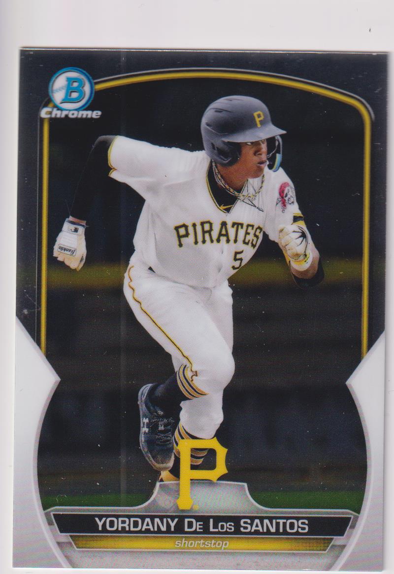 2023 Bowman Baseball Chrome Prospects Yordany De Los Santos #BCP-121